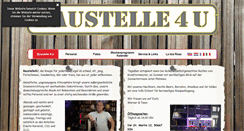 Desktop Screenshot of baustelle4u.com